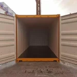 Contenedor amarillo de 20 pies – nuevo, uso marítimo - Imagen 3