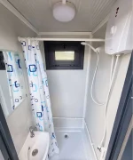 Contenedor sanitario con ducha, inodoro y urinario - Imagen 3