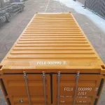 Contenedor amarillo de 20 pies – nuevo, uso marítimo - Imagen 2