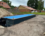 Contenedor convertido en piscina – 12 metros