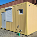 Contenedor habitable compacto W4-2 – 18 m² de espacio útil