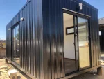 Casa modular de nogal totalmente habitable de 6 x 3 metros