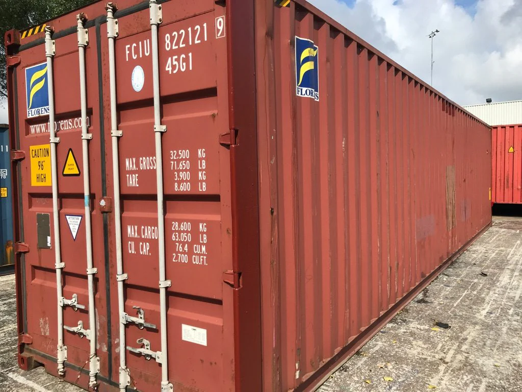 Contenedor Estandar de 40 pies con Acceso por Ambos Extremos Contenedor Estandar de 40 pies con Acceso por Ambos Extremos - Imagen 1