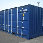 Contenedor de 20 Pies con Apertura Lateral Total, Puerta Completa de 6 Metros