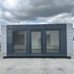 Módulo Habitacional de 8x3 Metros con Aislamiento Térmico PIR