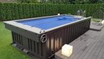 Piscina Todo en Uno de Contenedor de 20 Pies, Sistema Integral Listo para Usar